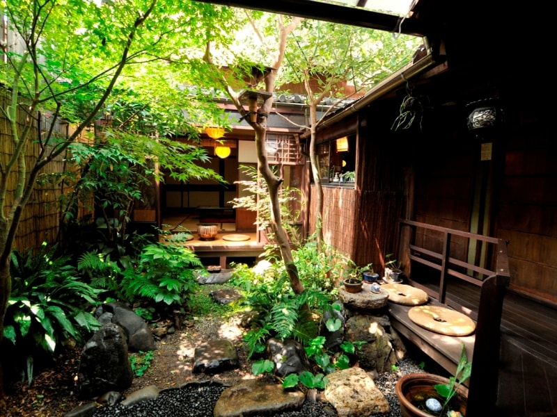 京都の町家ゲストハウス和楽庵